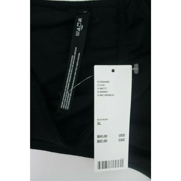 Out From Under Urban Outfitters Black One Shoulder Bikini Top XL - Picture 2 of 4